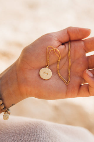 Necklace "Rising Moon"