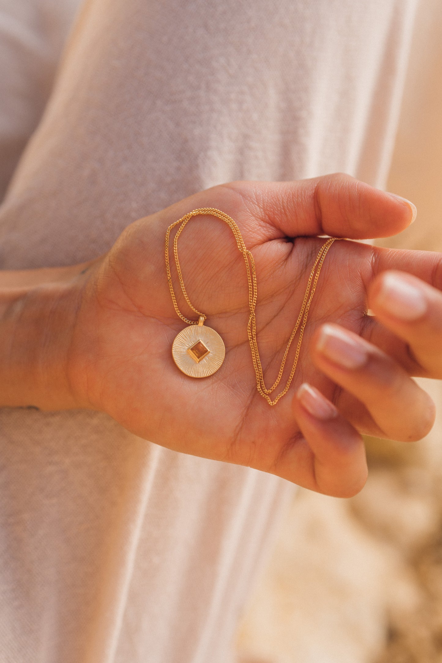Necklace "You Are Golden
