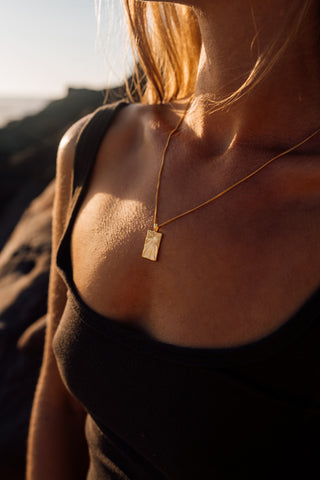 Necklace "Ray of Sunshine"