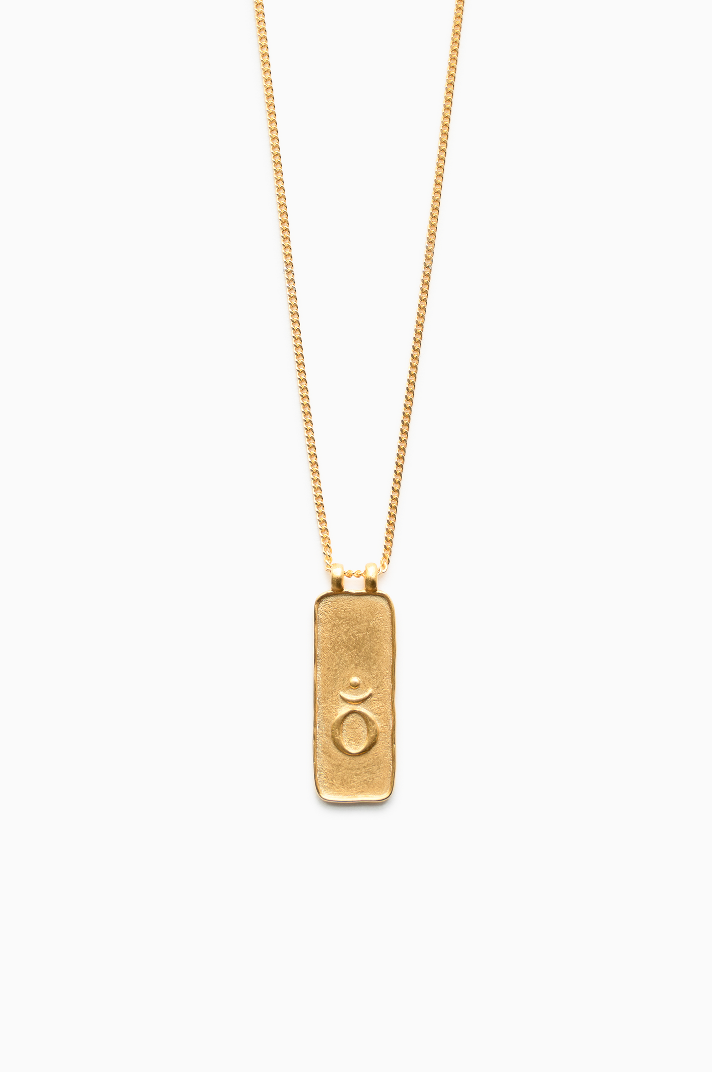 Goldkette Om Buddhismus Eden Spirit Länglich