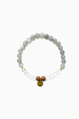I am Seeing Truth Armband Labradorit Bergkristall