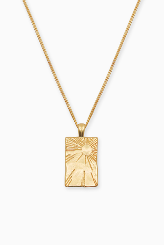 Necklace "Ray of Sunshine"