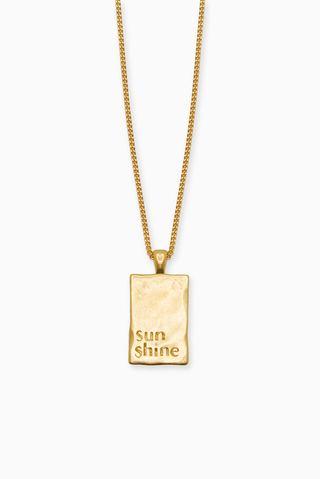 Necklace "Ray of Sunshine"