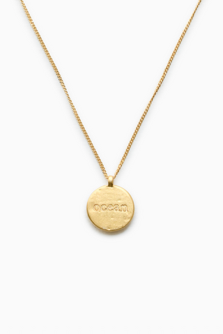 Necklace "Sunny Ocean"