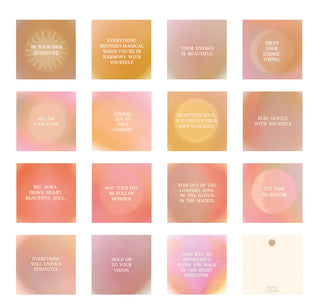 BE YOUR OWN SUNSHINE - Kartenset