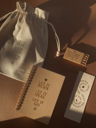GIFT SET - LET IT BURN. LET IT HEAL. LET IT GO.