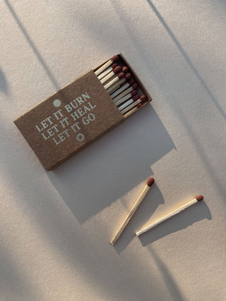 GIFT SET - LET IT BURN. LET IT HEAL. LET IT GO.