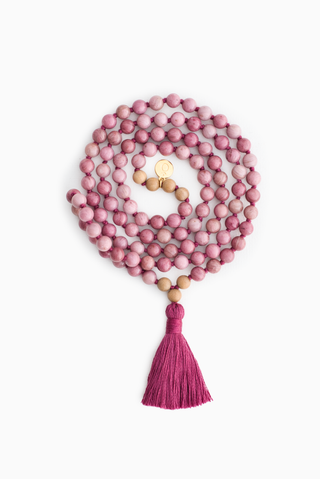 Mala Kette Bright Confidence aus Rhodonit.