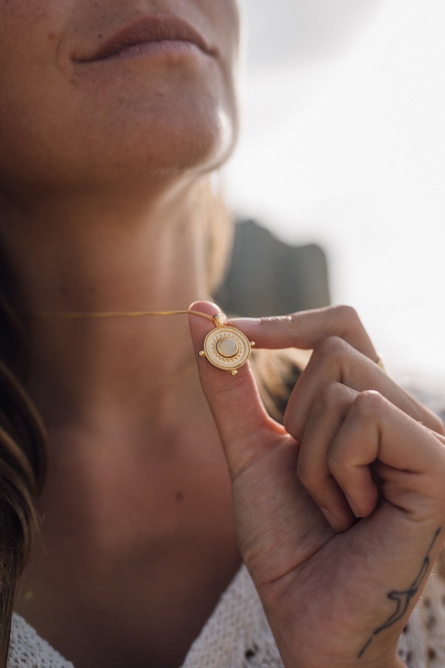 Necklace "You Are The Light"