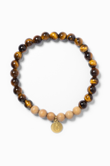 Armband für Männer aus Tigerauge Schutzstein