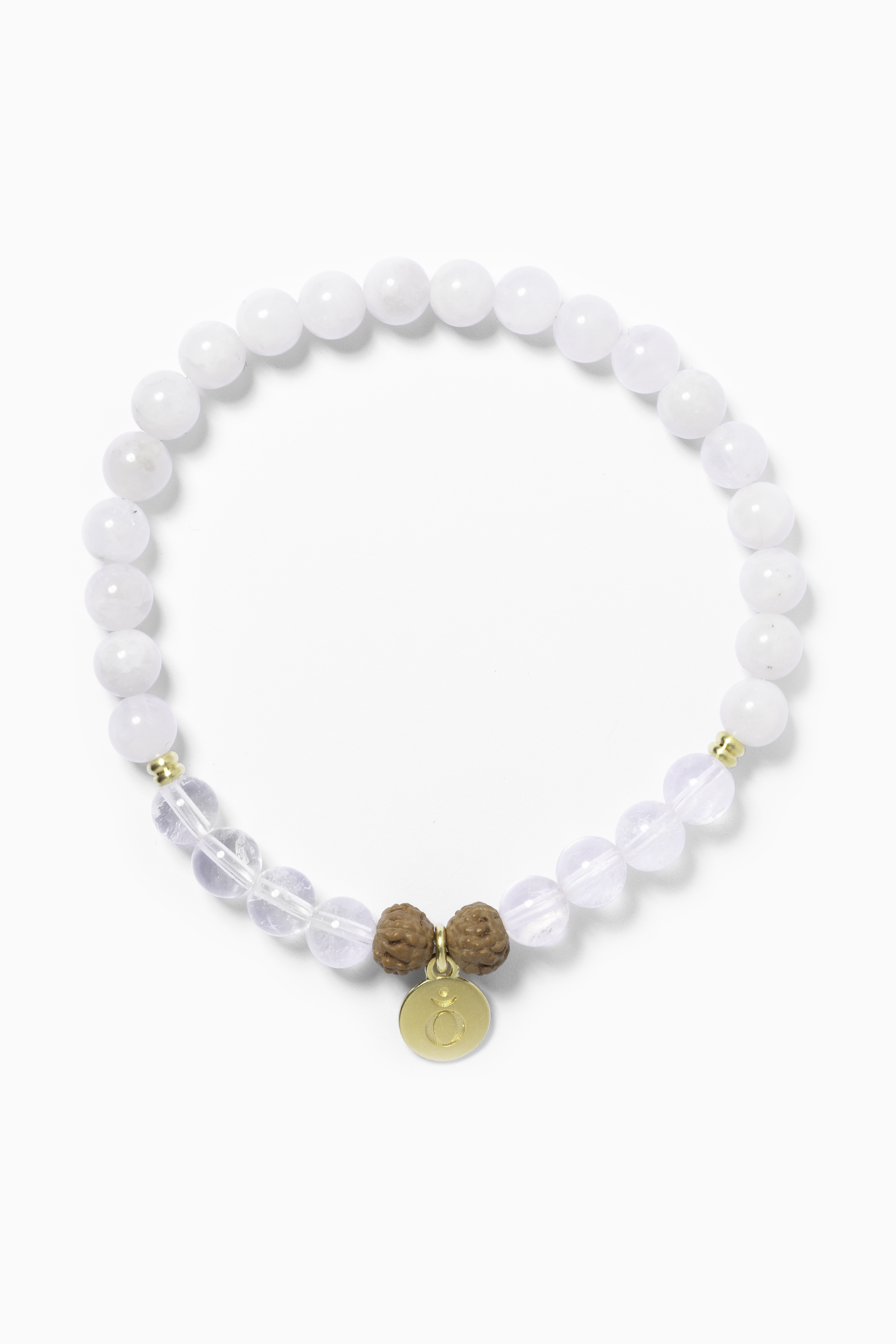 Armband aus weißem Mondstein für die Göttin in dir