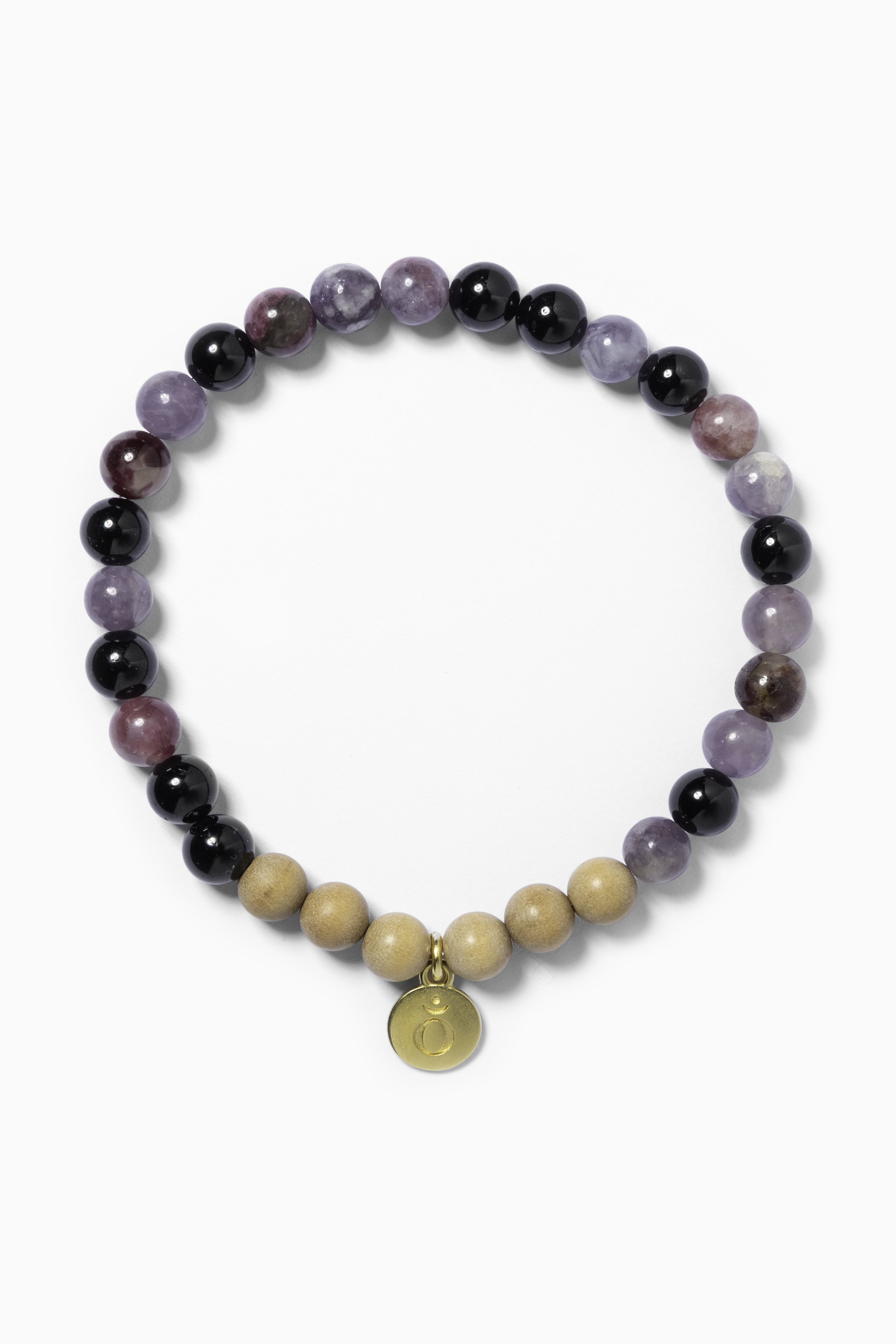 Spirituelles Armband aus Turmalin Edelsteinperlen