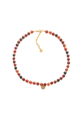 Choker Fearless aus Karneol Symbolschmuck Mut