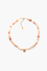 Choker Pure Love aus Pink Aventurin unregelmäßige Steine